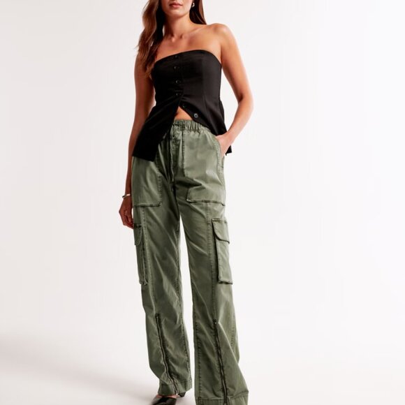 Abercrombie Baggy Cargo Pants - Picture 1 of 5